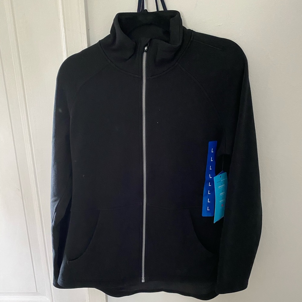 Sketchers black zip up jacket